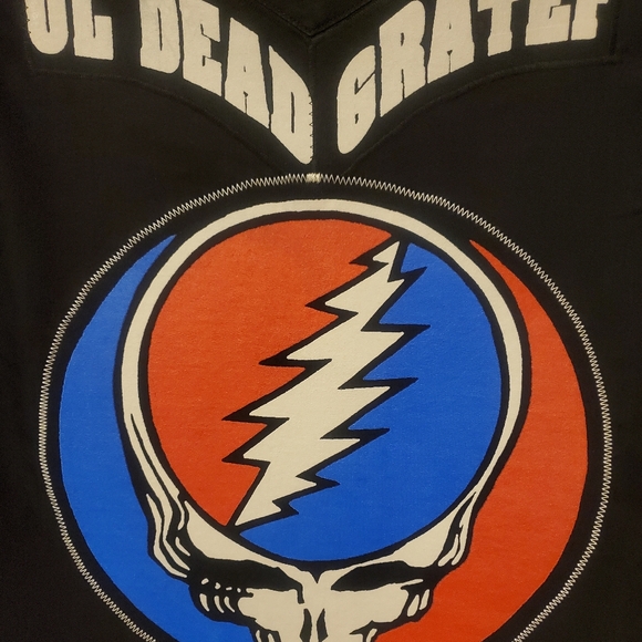 Levi's Grateful Dead Shirt Jacket Steal Your Face Western - Picture 13 of 16